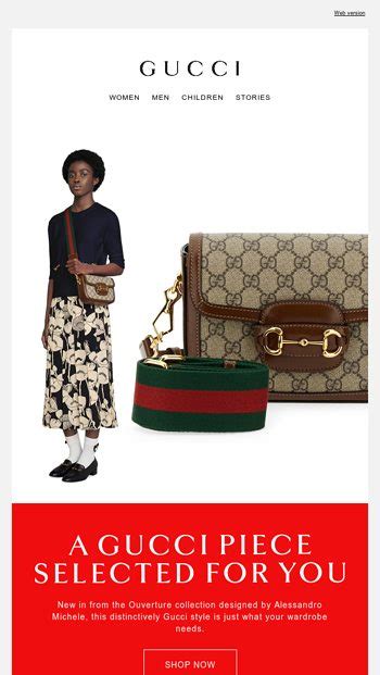 gucci newsletter|where to buy gucci.